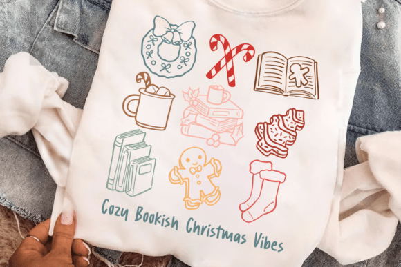 Cozy Bookish Christmas PNG: A Practical Embroidery Design Review