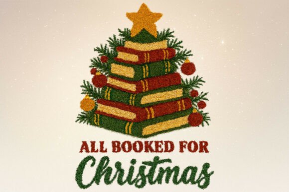 Faux Yarn All Booked Christmas PNG: A Real-World Embroidery Design Review