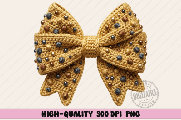 Faux Yarn Christmas Coquette Bow Png – A Festive Graphic Design Asset for Creative Sellers