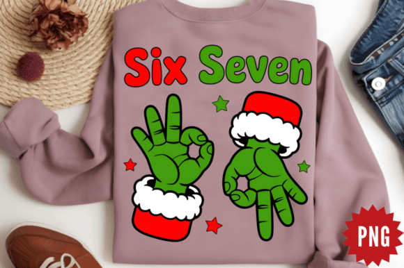Funny Christmas Six Seven 67 Hands PNG D Illustrations: A Designer’s Perspective