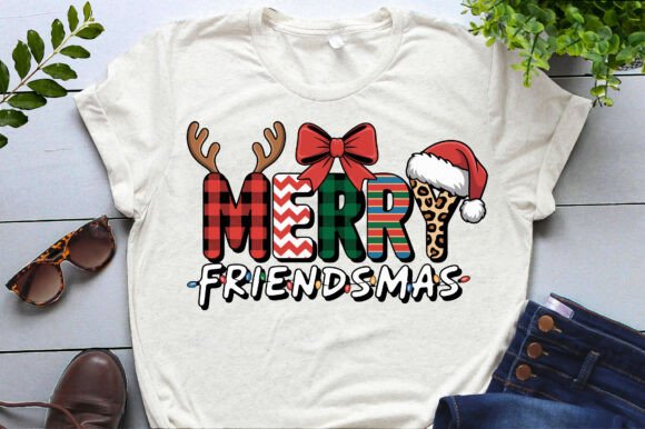 Merry Friendsmas Christmas Png Eps: A Versatile Illustration for Content Creators